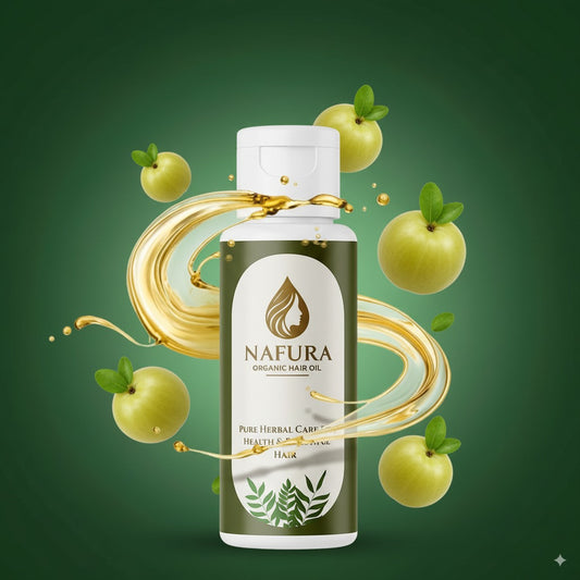 Nafura Hair Oil for Hair Growth & Hair Fall Control in Pakistan – 100% Natural Herbal Oil