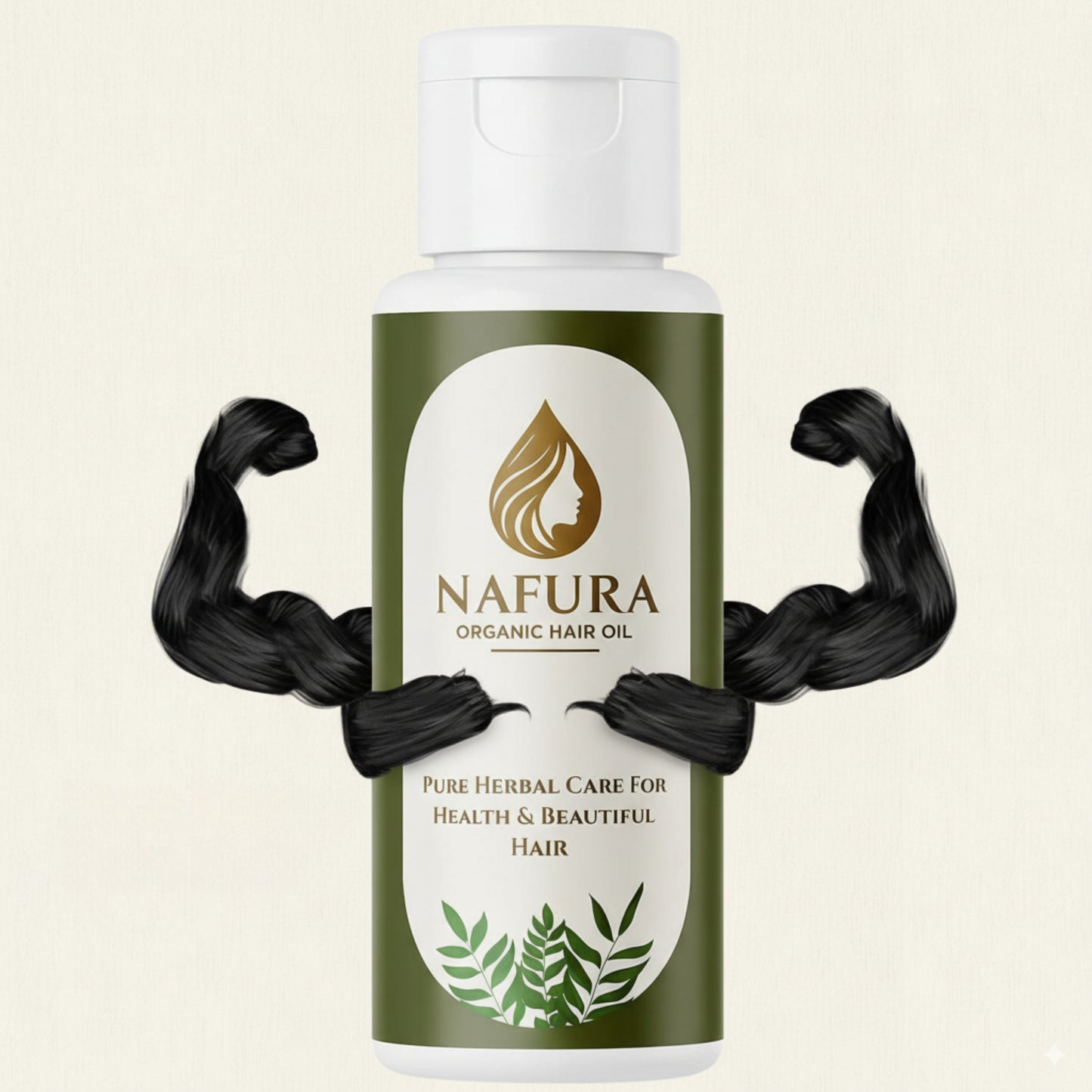 Nafura Hair Oil for Hair Growth & Hair Fall Control in Pakistan – 100% Natural Herbal Oil