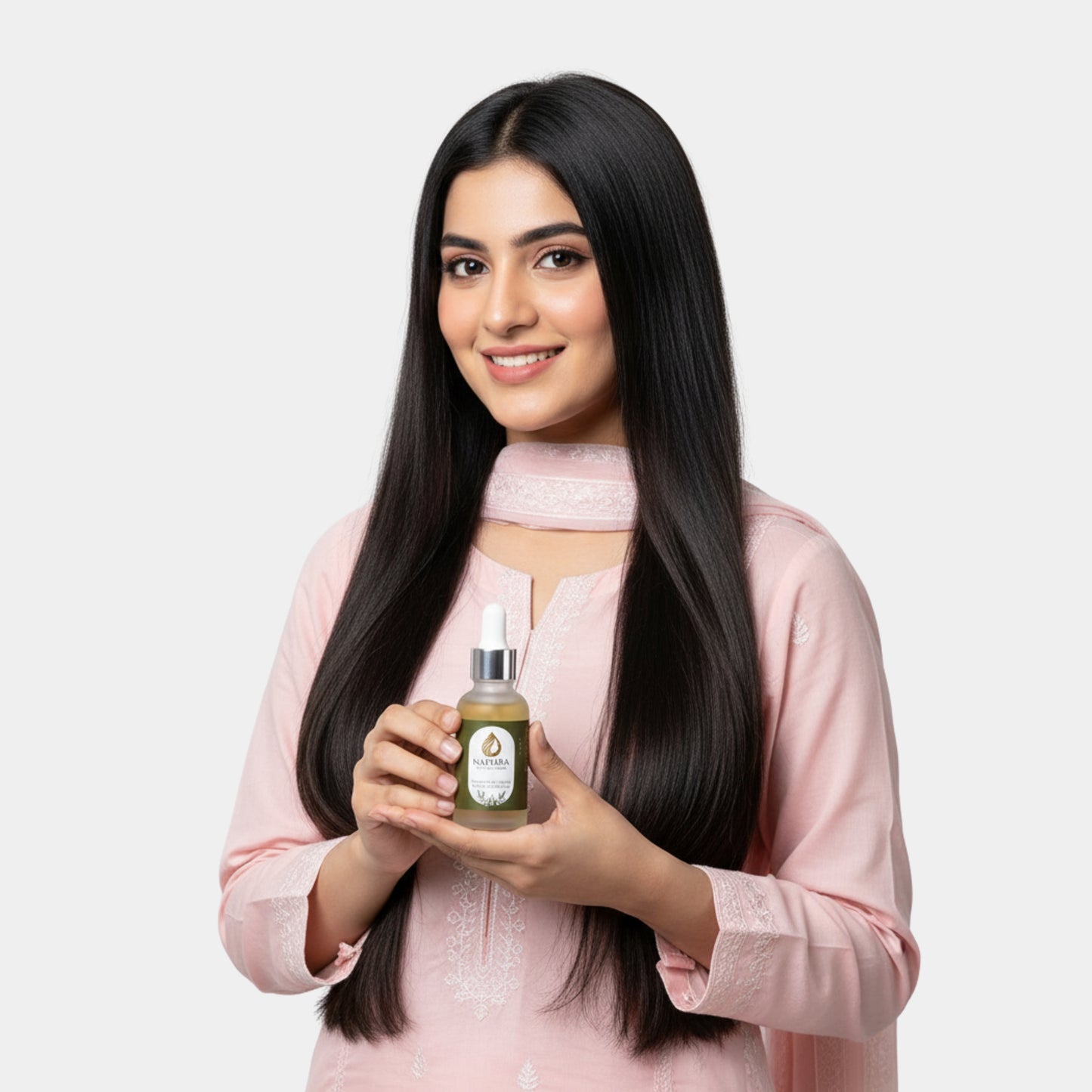 Nafura Hair Care Serum – Best Hair Serum for Hair Growth, Smooth & Shiny Hair in Pakistan
